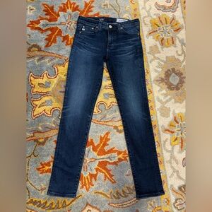 AG Adriano Goldschmied Jeans Womens  25 Blue Skinny Leg Dark Denim The PRIMA